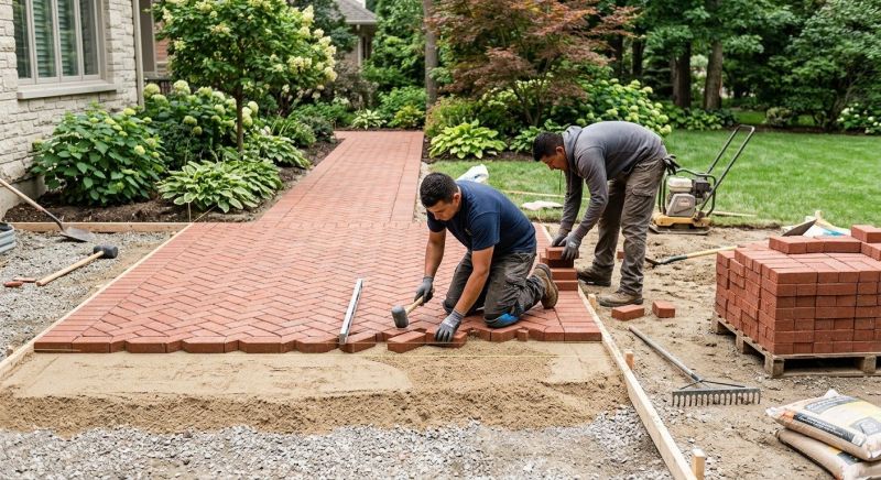 Brick Landscaping Service in Providence, RI